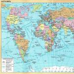 Крупная карта мира со странами на весь экран Карта мира с городами подробная